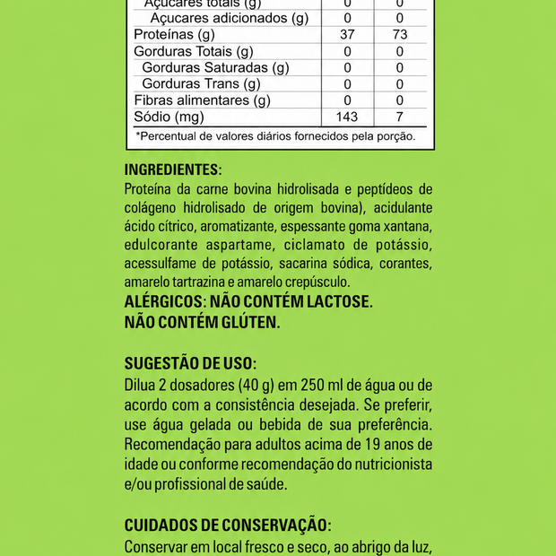Sabor Abacaxi com hortelã