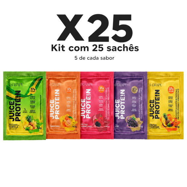 Kit Sachês JU!CE Protein